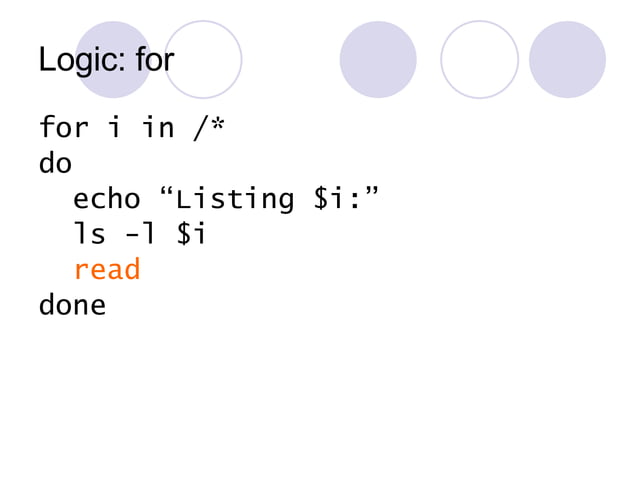 Unix Shell Scripting Basics | PPT
