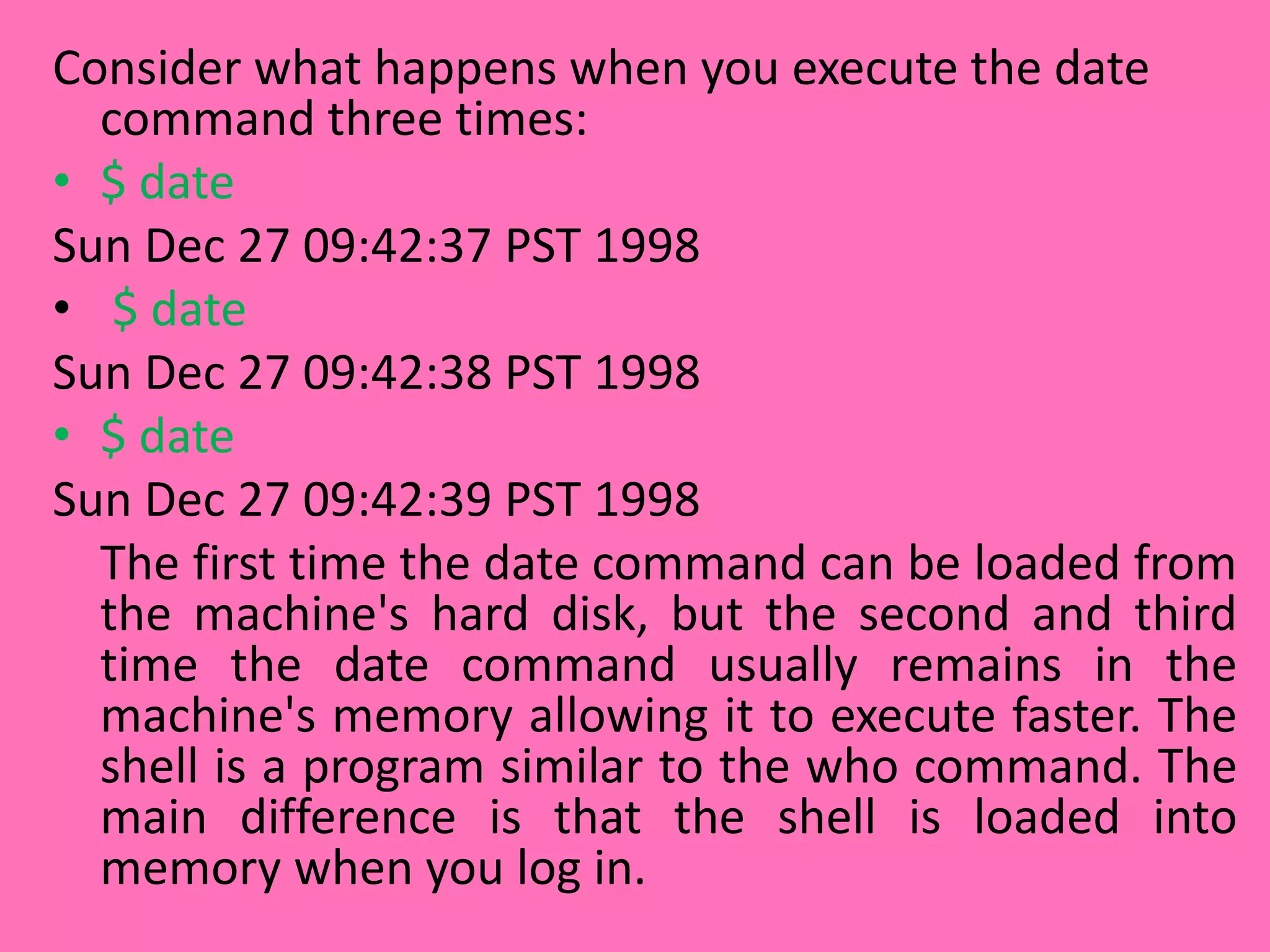 Unix and its Components | PPT