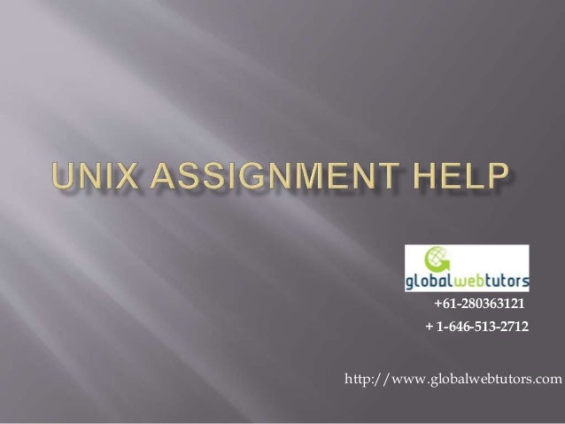 Unix homework help 04 picture