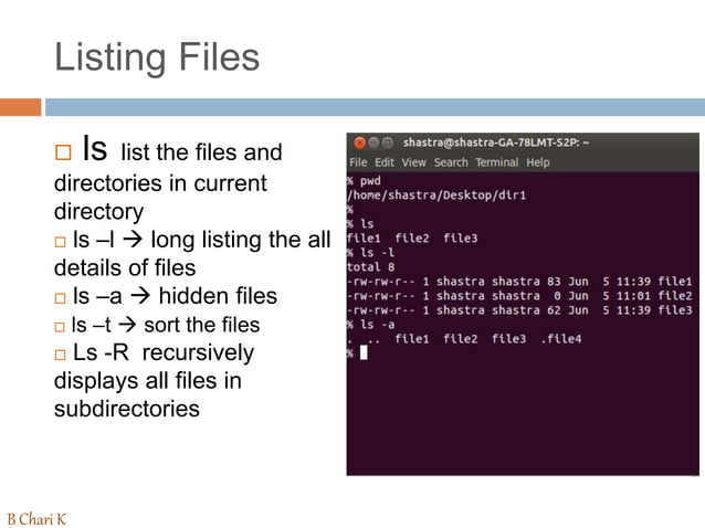 Know the UNIX Commands | PPTX | Operating Systems | Computer Software ...