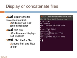 Know the UNIX Commands | PPTX | Operating Systems | Computer Software ...