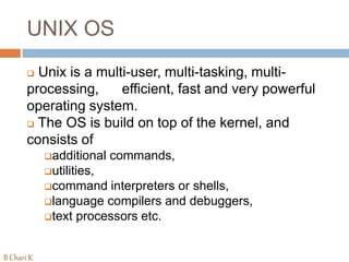 Know the UNIX Commands | PPTX | Operating Systems | Computer Software ...