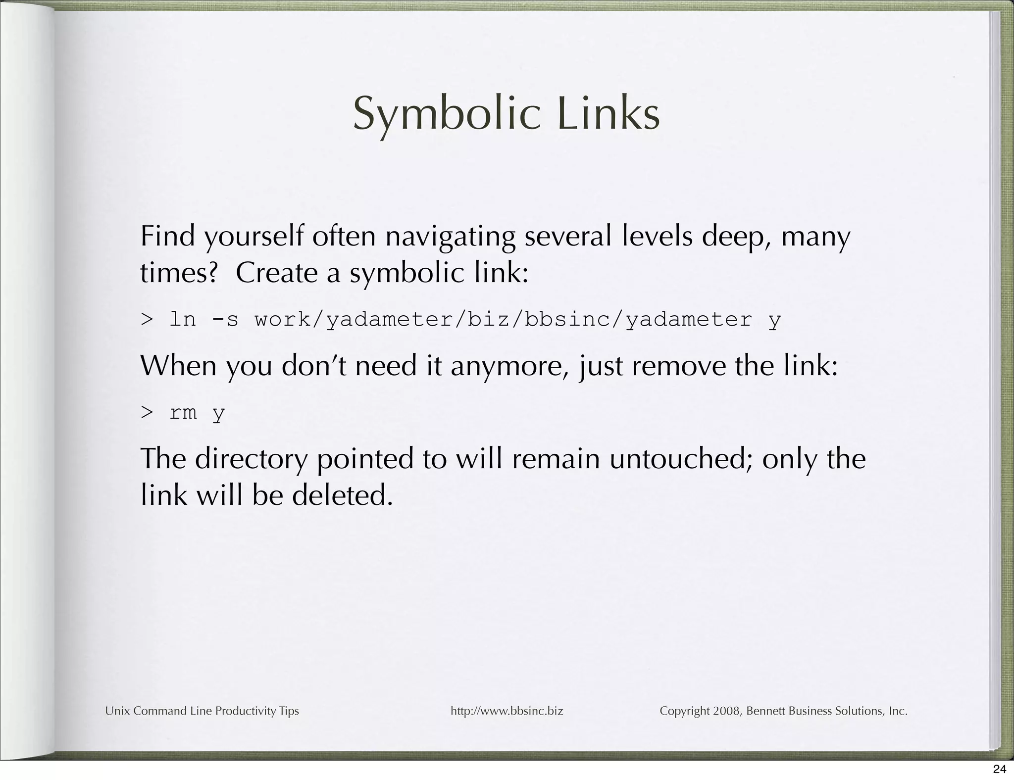 Unix Command Line Productivity Tips