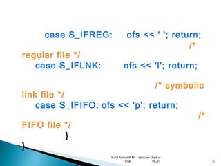 Unix file api’s | PPT