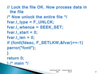 Unix file api’s | PPT