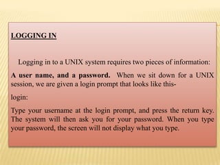 Unix Operating System | PPTX
