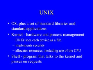 Unix lecture1 | PPT