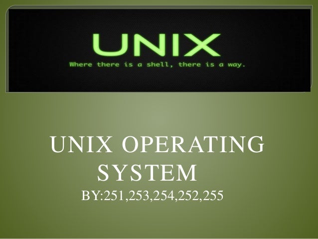 unix os