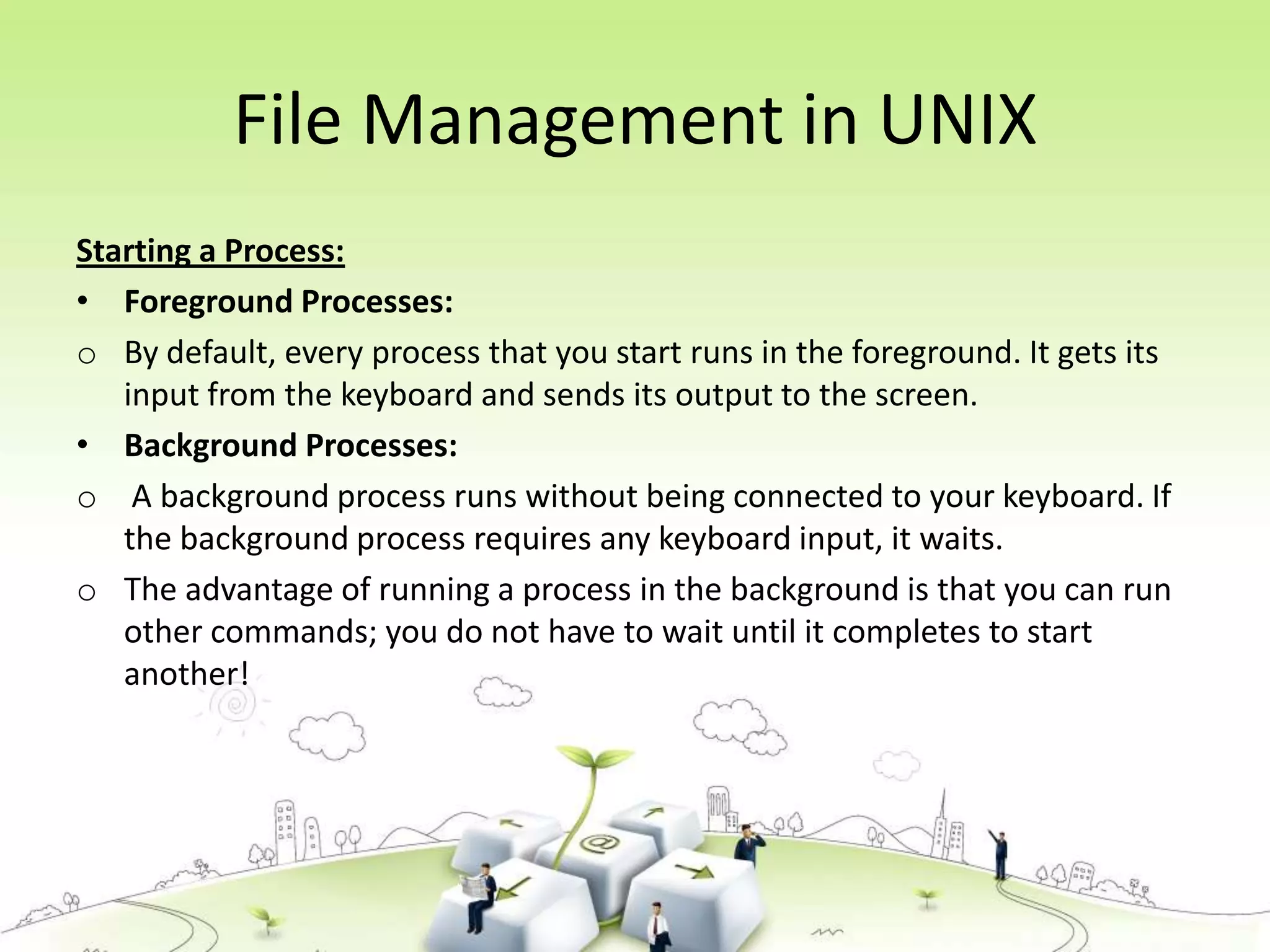 Unix operating system | PPT