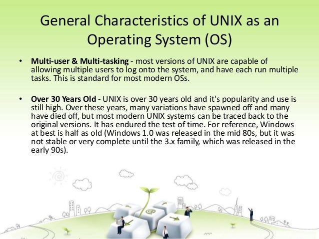 Unix operating system