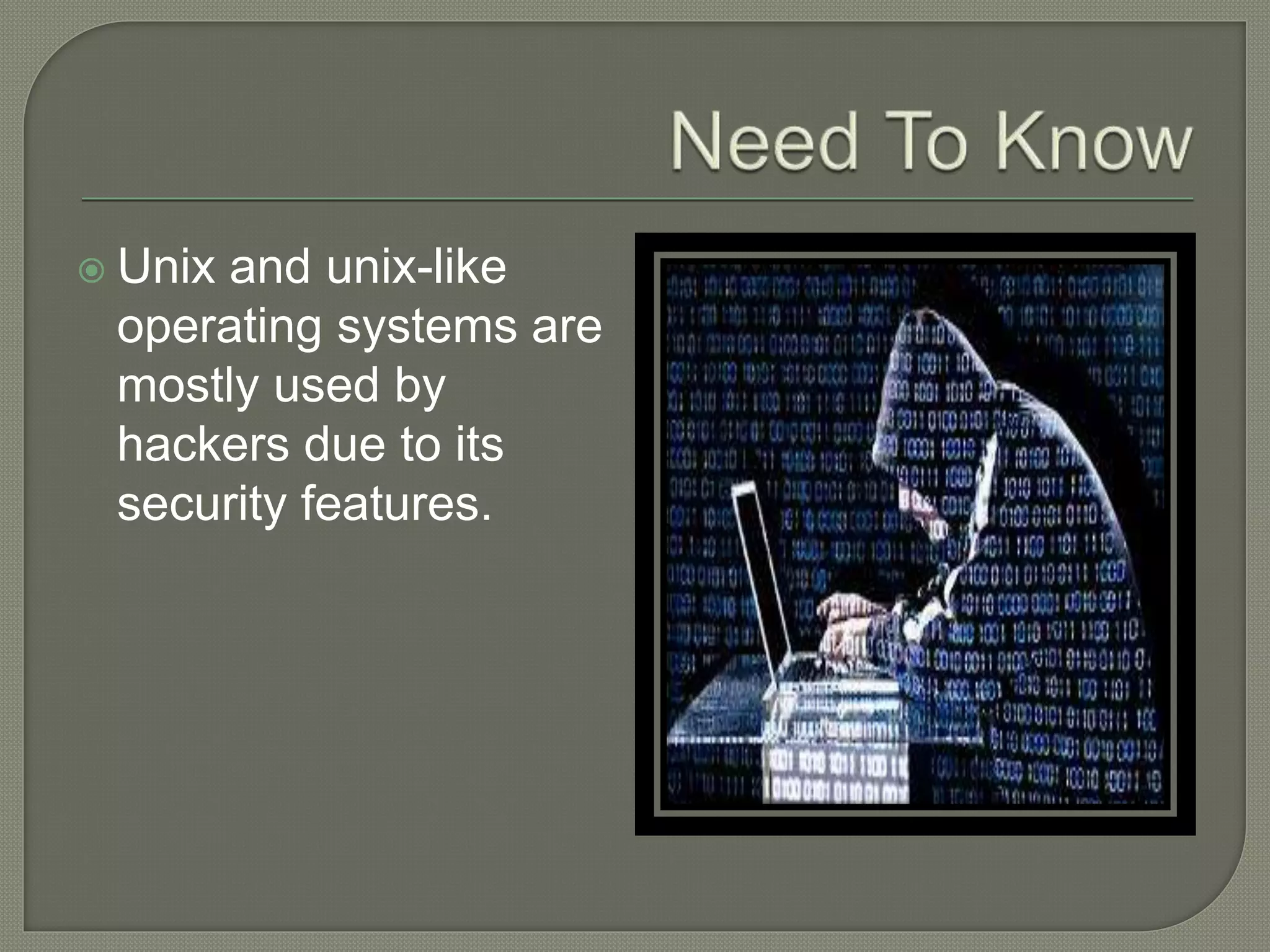 Unix Operating System | PPT