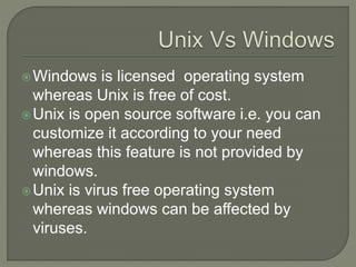 Unix Operating System | PPT