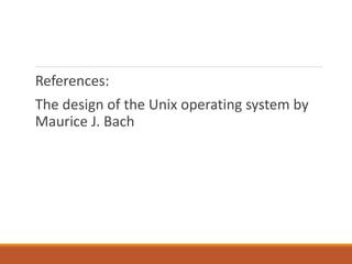 Introduction to Unix operating system Chapter 1-PPT Mrs.Sowmya Jyothi | PPT