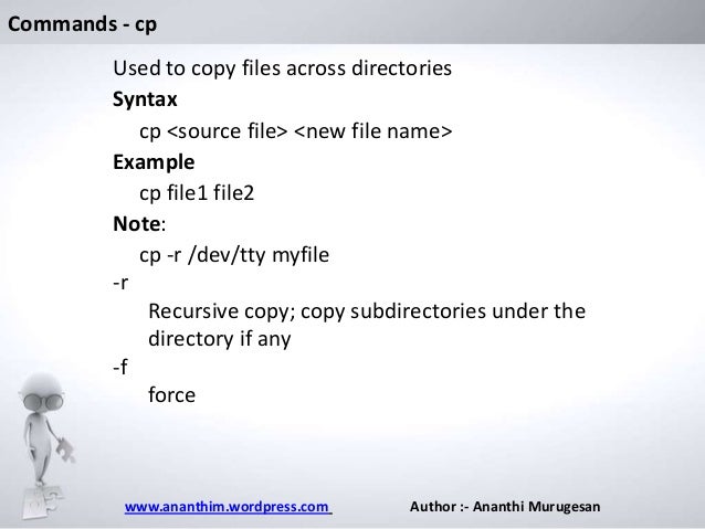 Unix Basic Commands
