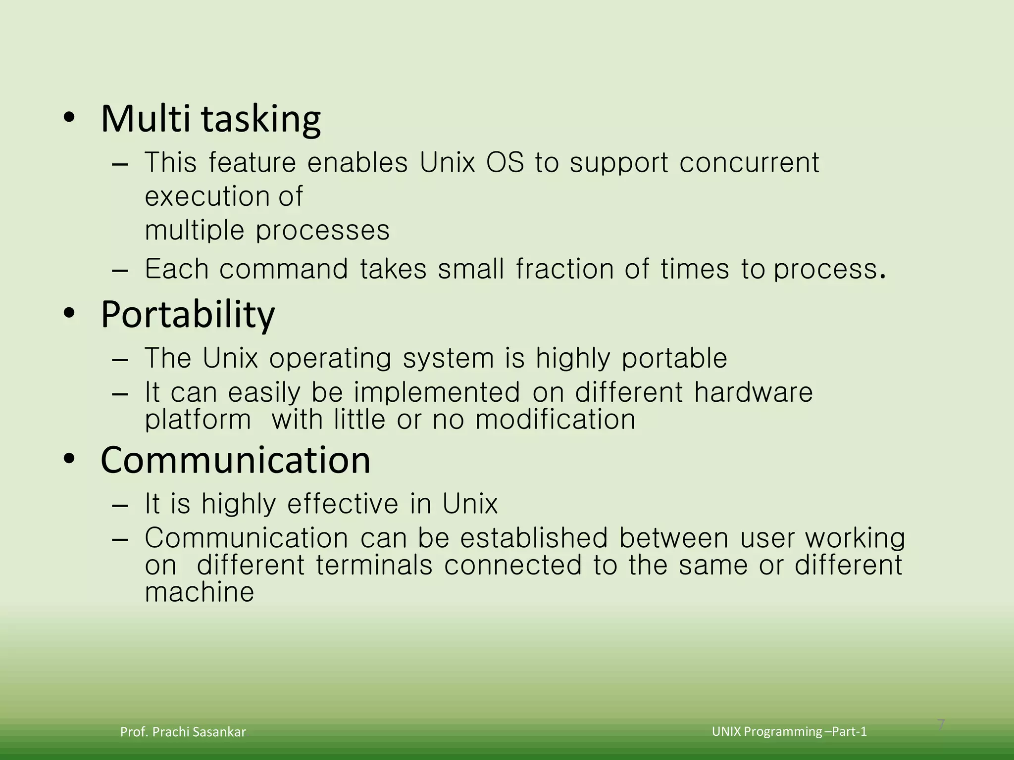 Unix shell programming intro-part-1 | PPT