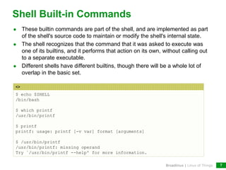 Unix shell story | PPTX | Operating Systems | Computer Software and ...