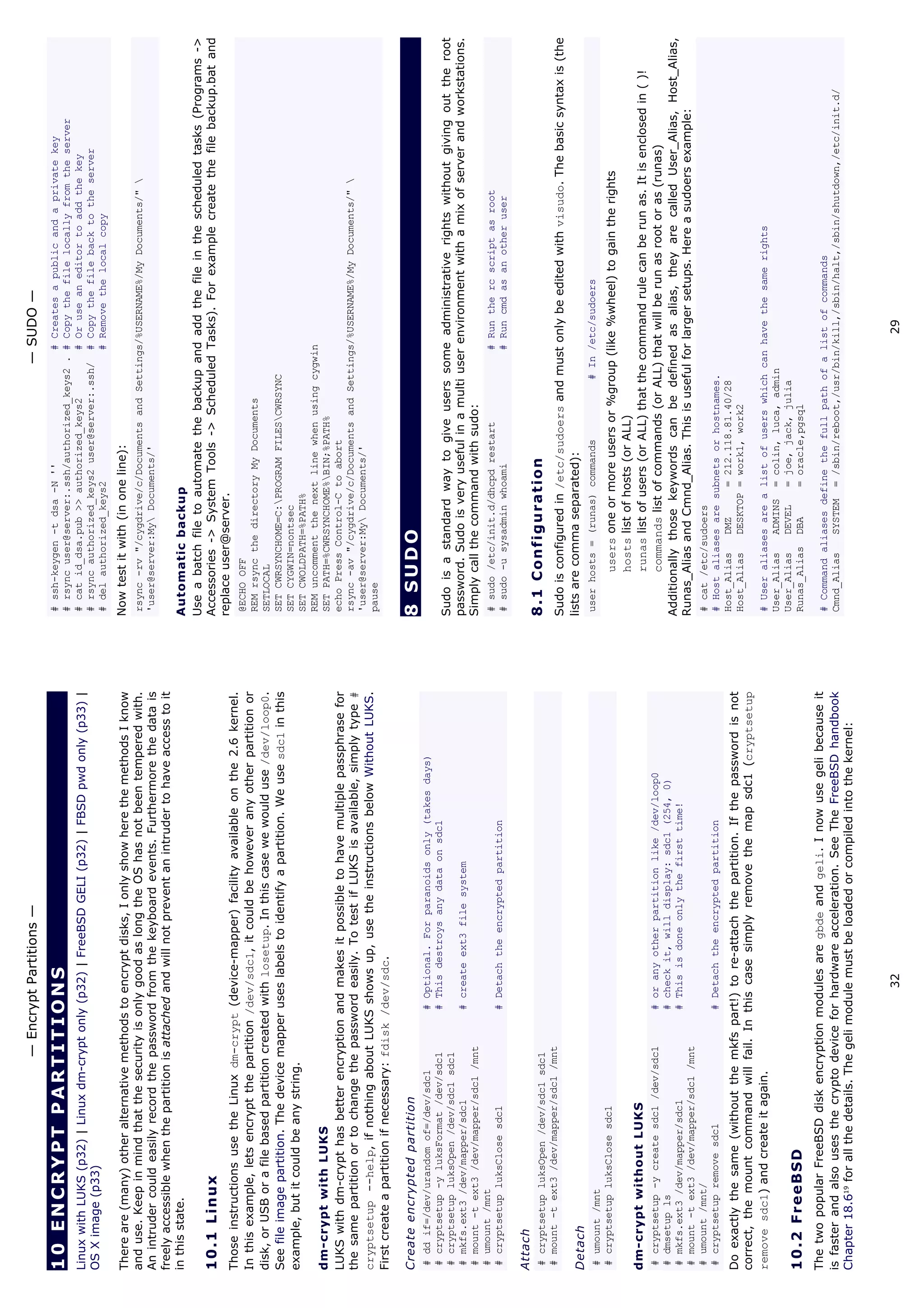 Generateafile
MYHOME=/home/colin
cattesthome.sh_EOF
#Allofthisgoesintothefiletesthome.sh
if[-d$MYHOME];then
echo$MYHOMEexists
else
echo$MYHOMEdoesnotexist
fi
_EOF
shtesthome.sh
21.2Bournescriptexample
!R@RL@KKDW@LOKD 
