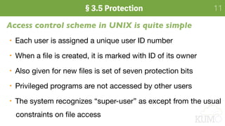 Summarized of UNIX Time Sharing System | PDF