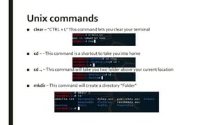 Unix tutorial for beginners | PPT