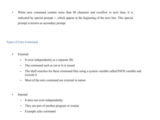 Comprehensive Introduction to UNIX Operating System Architecture and ...