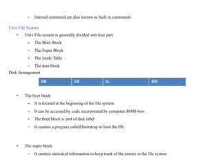 Comprehensive Introduction to UNIX Operating System Architecture and ...