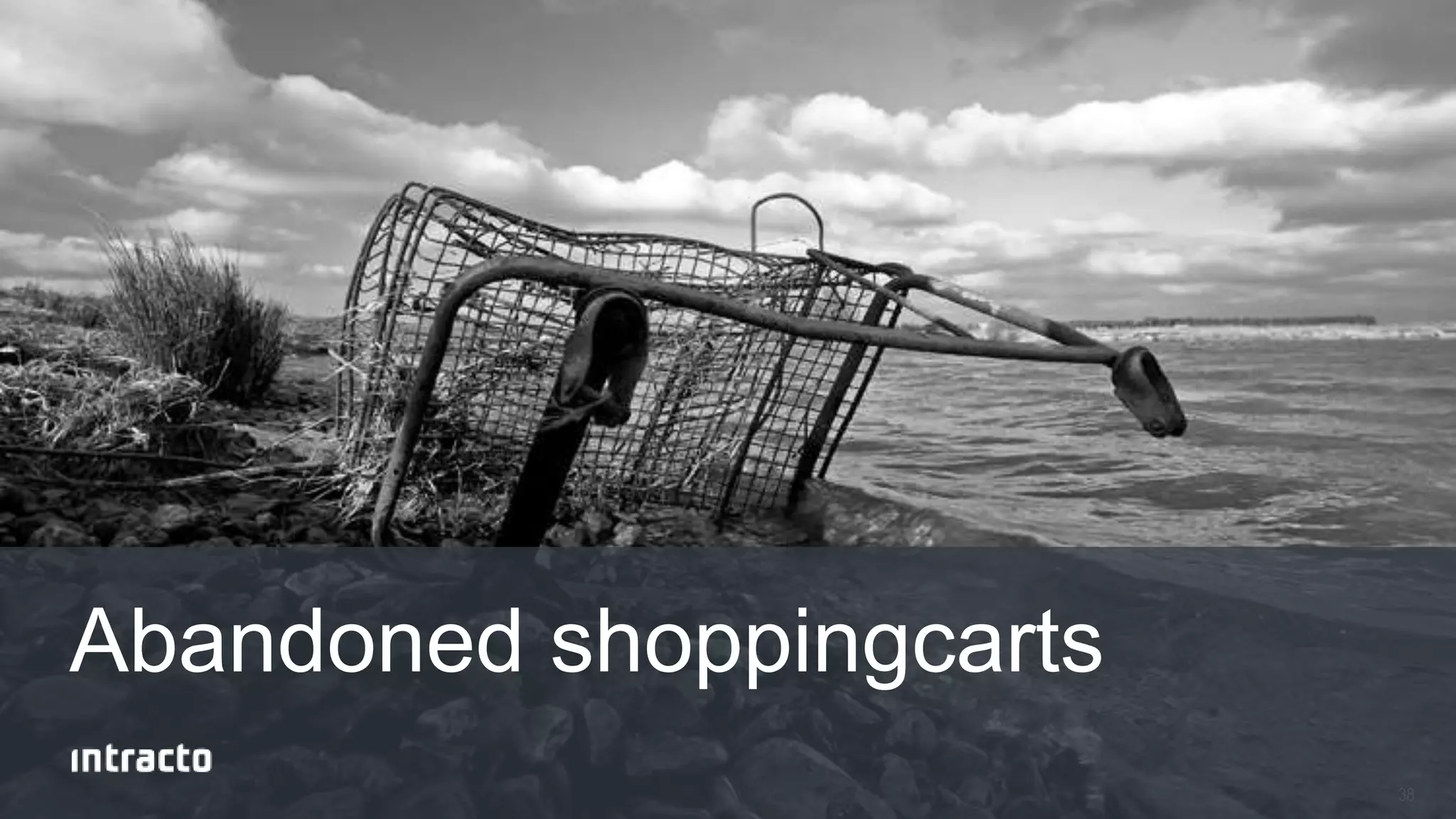 38 
Abandoned shoppingcarts 
 