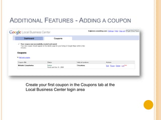 Search for your Business2.  Search for your business name, phone, or address – are you listed?