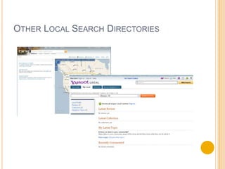 When you ARE listed you will be taken to the Add, Edit or Suspend Listing area