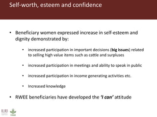 Understanding rural women's empowerment: A qualitative case study of the UNJP-RWEE project, Ethiopia