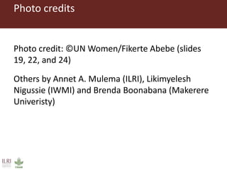 Understanding rural women's empowerment: A qualitative case study of the UNJP-RWEE project, Ethiopia