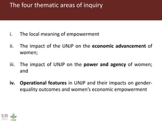 Understanding rural women's empowerment: A qualitative case study of the UNJP-RWEE project, Ethiopia