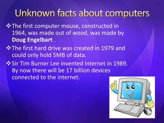 DSCVR - Top 10 Facts about Computers