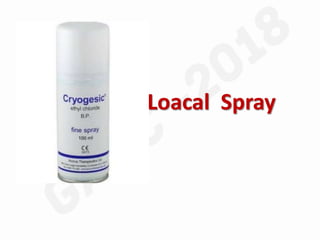 Loacal Spray
 