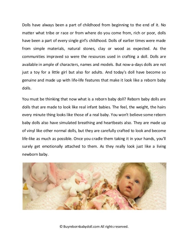 used reborn baby dolls