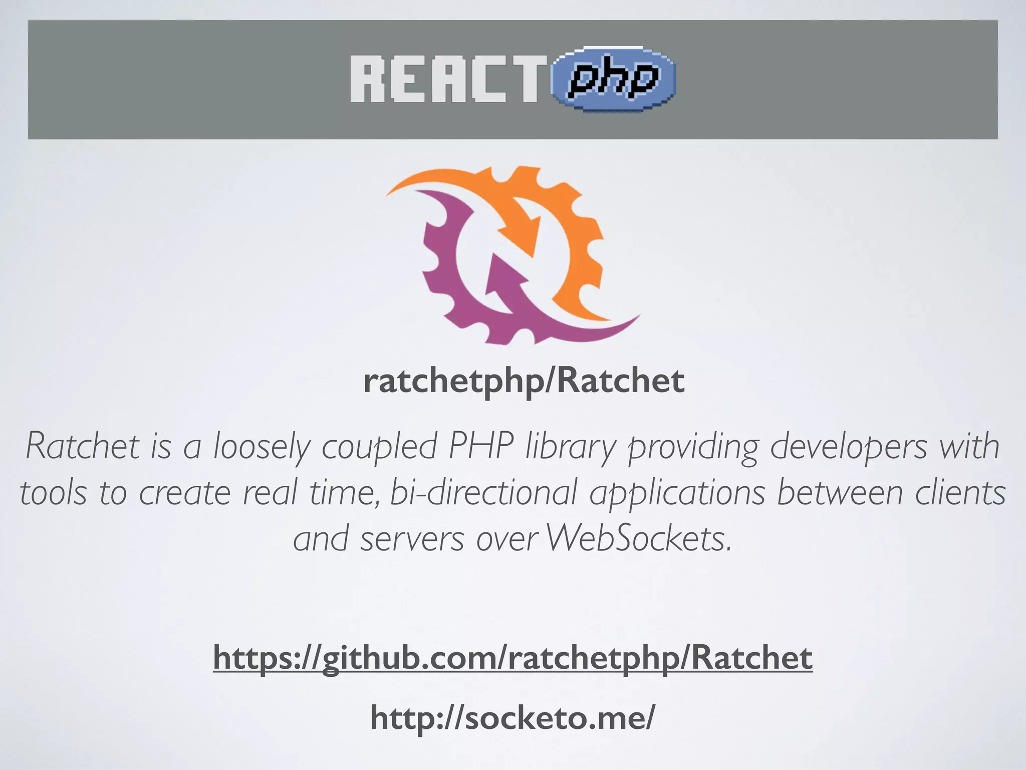 https://github.com/ratchetphp/Ratchet
ratchetphp/Ratchet
Ratchet is a loosely coupled PHP library providing developers with
tools to create real time, bi-directional applications between clients
and servers over WebSockets.
http://socketo.me/
 