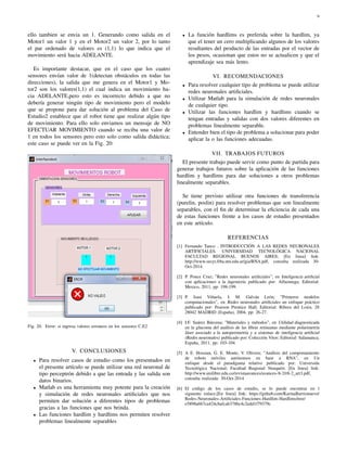 Redes Neuronales Artificiales: Aplicación de la función Hardlim para la ...