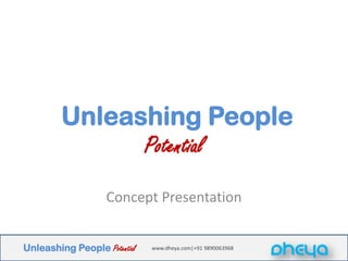  Unleashing People Potential Concept Presentation 