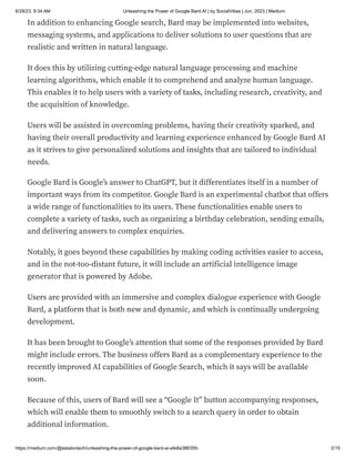 Unleashing the Power of Google Bard Ai.pdf