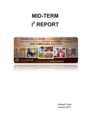 Unleash Mid Term Report 2009