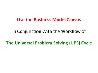 UNLEASH THE POWER OF THE BUSINESS MODEL CANVAS: Use the Business Model ...