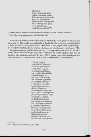 Un lexendario gaiteiro das mariñas o vello rilo | PDF