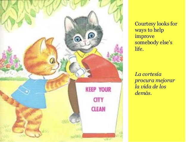 Un librito infantil sobre la cortesía - A Little Children's Book abou…