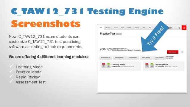 SAP Best Practice Material For C/_TAW12/_731 Exam Q/&A PDF+SIM