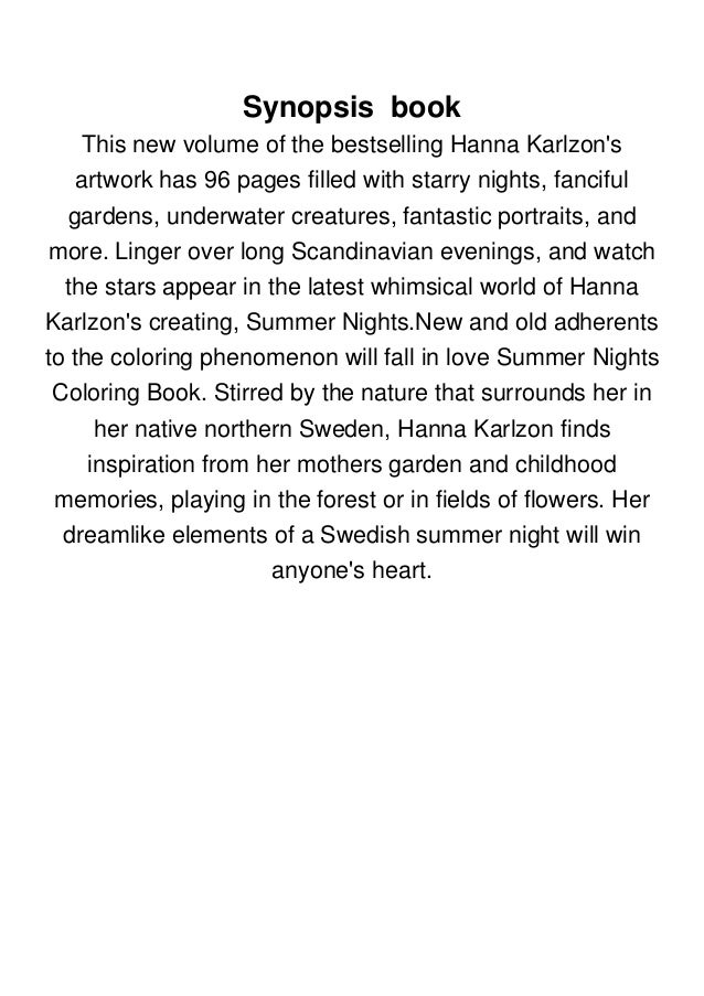 unlimited ebook  summer nights coloring book originally