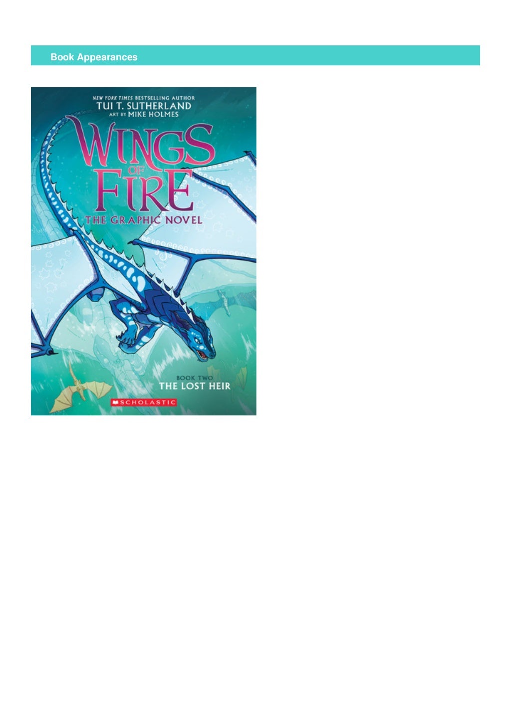 (Unlimited ebook) The Lost Heir (Wings of Fire Graphic Novel, 2) (By