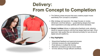 Unlimited Design Services: Strategy, Execution, Delivery | PDF