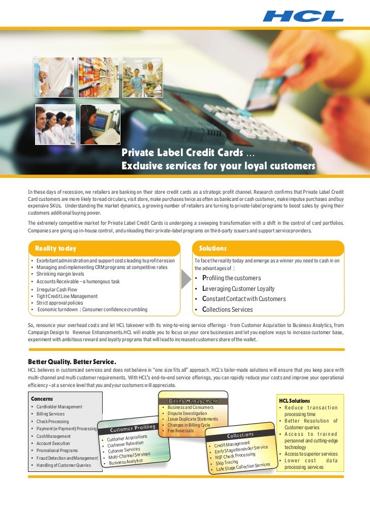 HCLT Brochure: Unload your Private Label Credit Card ...