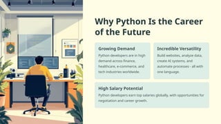 Unlock Your Future in Python Development at Fusion | PPTX