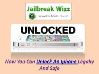 Unlock an iphone