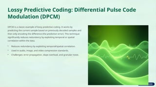 Predictive Coding Compression Code Unlocking Efficiency: The Power of Lossy Compression & Predictive ...